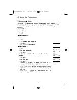 Preview for 24 page of Panasonic KX-TCD705NL Operating Instructions Manual