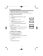 Preview for 26 page of Panasonic KX-TCD705NL Operating Instructions Manual