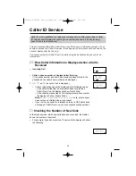 Preview for 28 page of Panasonic KX-TCD705NL Operating Instructions Manual