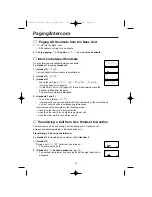 Preview for 32 page of Panasonic KX-TCD705NL Operating Instructions Manual