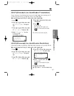 Предварительный просмотр 67 страницы Panasonic KX-TCD706SLS Operating Instructions Manual