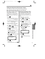 Предварительный просмотр 75 страницы Panasonic KX-TCD706SLS Operating Instructions Manual