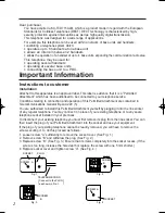 Preview for 2 page of Panasonic KX-TCD715ALM Operating Instructions Manual