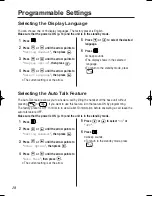 Preview for 18 page of Panasonic KX-TCD715ALM Operating Instructions Manual