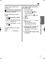 Preview for 23 page of Panasonic KX-TCD715ALM Operating Instructions Manual