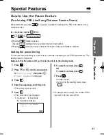 Preview for 43 page of Panasonic KX-TCD715ALM Operating Instructions Manual