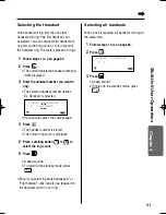 Preview for 63 page of Panasonic KX-TCD715ALM Operating Instructions Manual