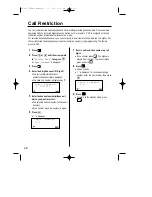 Preview for 48 page of Panasonic KX-TCD715EM Operating Instructions Manual