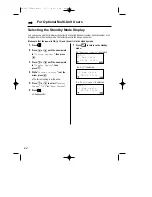 Preview for 64 page of Panasonic KX-TCD715EM Operating Instructions Manual