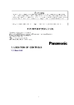 Preview for 2 page of Panasonic KX-TCD715EM Service Manual