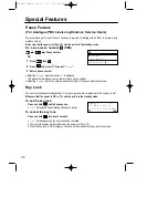 Preview for 36 page of Panasonic KX-TCD725EM Operating Instructions Manual