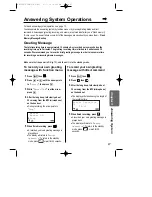 Preview for 67 page of Panasonic KX-TCD725EM Operating Instructions Manual