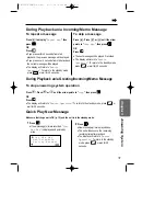 Preview for 71 page of Panasonic KX-TCD725EM Operating Instructions Manual