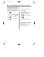 Preview for 76 page of Panasonic KX-TCD725EM Operating Instructions Manual