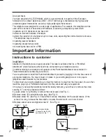 Preview for 2 page of Panasonic KX-TCD735ALM Operating Instructions Manual