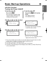 Preview for 15 page of Panasonic KX-TCD735ALM Operating Instructions Manual