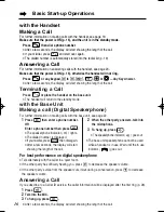 Preview for 16 page of Panasonic KX-TCD735ALM Operating Instructions Manual