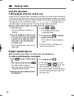 Preview for 20 page of Panasonic KX-TCD735ALM Operating Instructions Manual