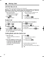 Preview for 22 page of Panasonic KX-TCD735ALM Operating Instructions Manual