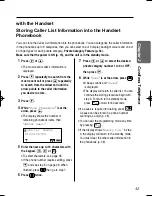 Preview for 31 page of Panasonic KX-TCD735ALM Operating Instructions Manual