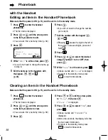 Preview for 38 page of Panasonic KX-TCD735ALM Operating Instructions Manual