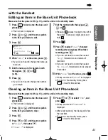 Preview for 41 page of Panasonic KX-TCD735ALM Operating Instructions Manual