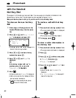 Preview for 44 page of Panasonic KX-TCD735ALM Operating Instructions Manual