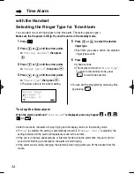 Preview for 54 page of Panasonic KX-TCD735ALM Operating Instructions Manual