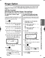 Preview for 55 page of Panasonic KX-TCD735ALM Operating Instructions Manual