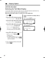 Preview for 60 page of Panasonic KX-TCD735ALM Operating Instructions Manual