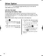 Preview for 64 page of Panasonic KX-TCD735ALM Operating Instructions Manual