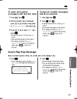 Preview for 81 page of Panasonic KX-TCD735ALM Operating Instructions Manual