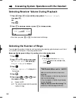 Preview for 84 page of Panasonic KX-TCD735ALM Operating Instructions Manual