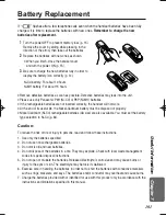 Preview for 101 page of Panasonic KX-TCD735ALM Operating Instructions Manual