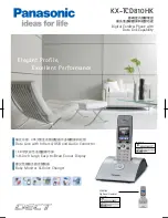 Panasonic KX-TCD810HK Specifications preview