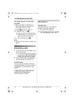 Preview for 18 page of Panasonic KX-TCD820E Operating Instructions Manual