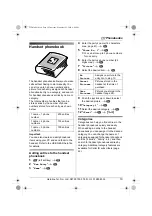 Preview for 19 page of Panasonic KX-TCD820E Operating Instructions Manual