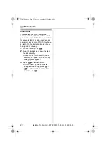 Preview for 22 page of Panasonic KX-TCD820E Operating Instructions Manual