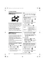 Preview for 28 page of Panasonic KX-TCD820E Operating Instructions Manual