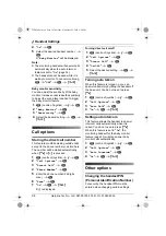 Preview for 34 page of Panasonic KX-TCD820E Operating Instructions Manual