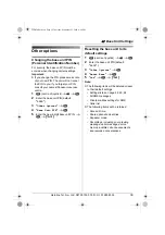 Preview for 39 page of Panasonic KX-TCD820E Operating Instructions Manual