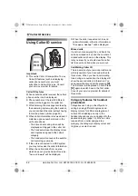 Preview for 42 page of Panasonic KX-TCD820E Operating Instructions Manual