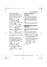 Preview for 43 page of Panasonic KX-TCD820E Operating Instructions Manual