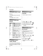 Preview for 14 page of Panasonic KX-TCD820FX Operating Instructions Manual