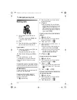 Предварительный просмотр 16 страницы Panasonic KX-TCD820FX Operating Instructions Manual