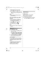 Preview for 18 page of Panasonic KX-TCD820FX Operating Instructions Manual