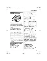 Preview for 19 page of Panasonic KX-TCD820FX Operating Instructions Manual