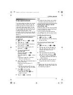 Preview for 23 page of Panasonic KX-TCD820FX Operating Instructions Manual