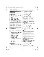 Preview for 38 page of Panasonic KX-TCD820FX Operating Instructions Manual