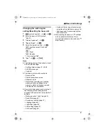 Preview for 41 page of Panasonic KX-TCD820FX Operating Instructions Manual